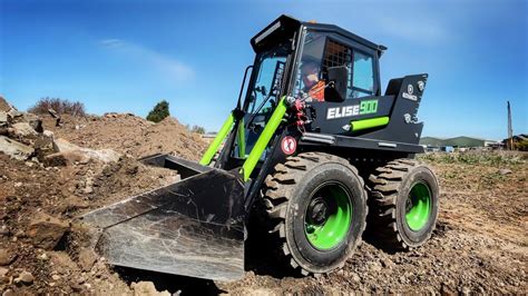 fully electric skid steer|small electric skid steer.